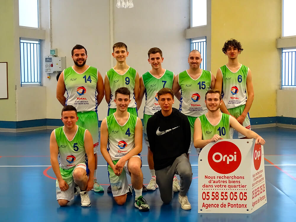 Séniors Garçons 3 - UJSBP Buglose Pontonx Basket